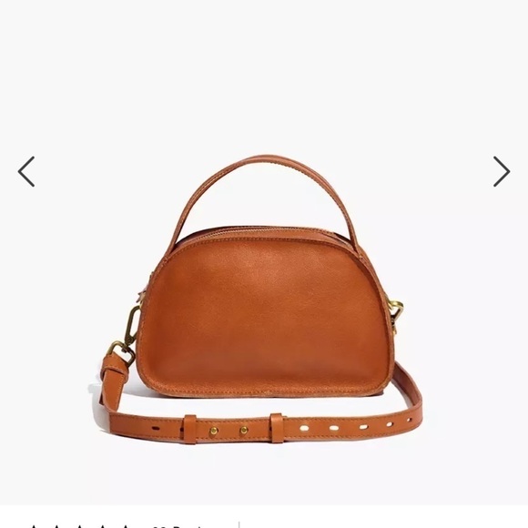 Madewell Handbags - Madewell The Sydney Zip-Top Crossbody Bag NB208 MONO “CLC”